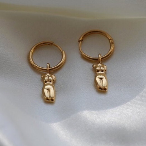 Female body earrings - Picture 6 of 6